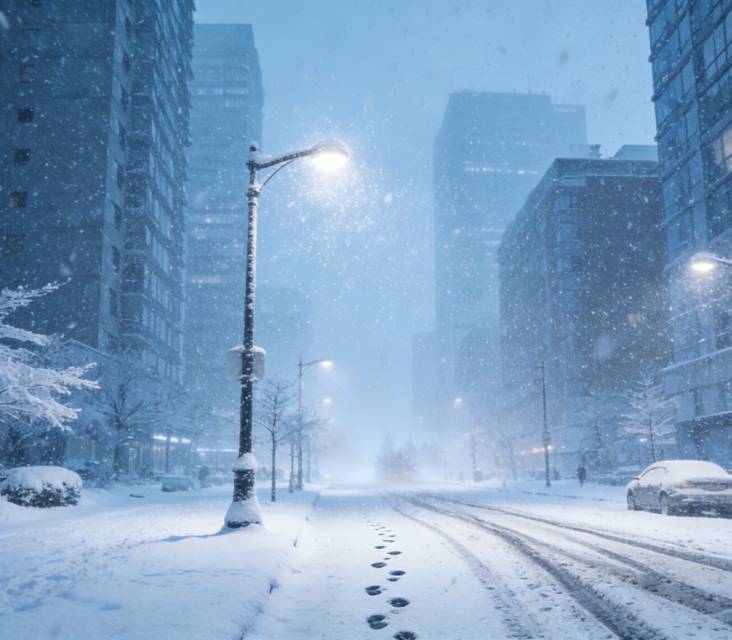 不要害怕入冬的大雪
