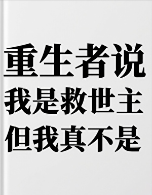 重生者说我是救世主（但我真不是）